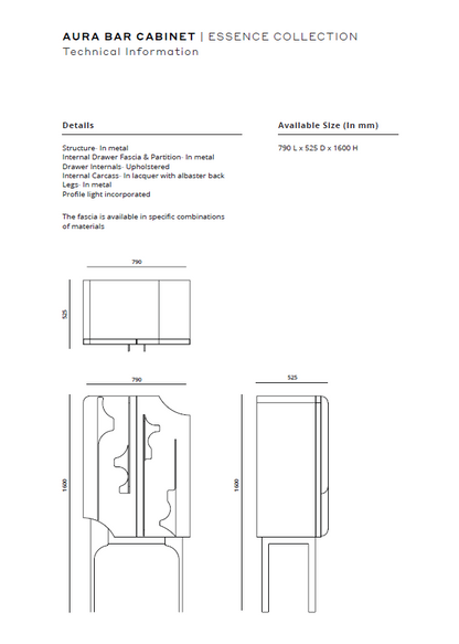 Aura Bar Cabinet