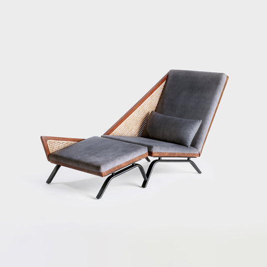 Cane Crush Lounge Chair
