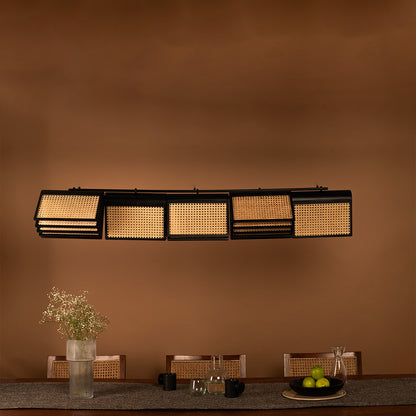 Reeding Suspension Lamp