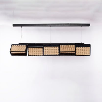 Reeding Suspension Lamp