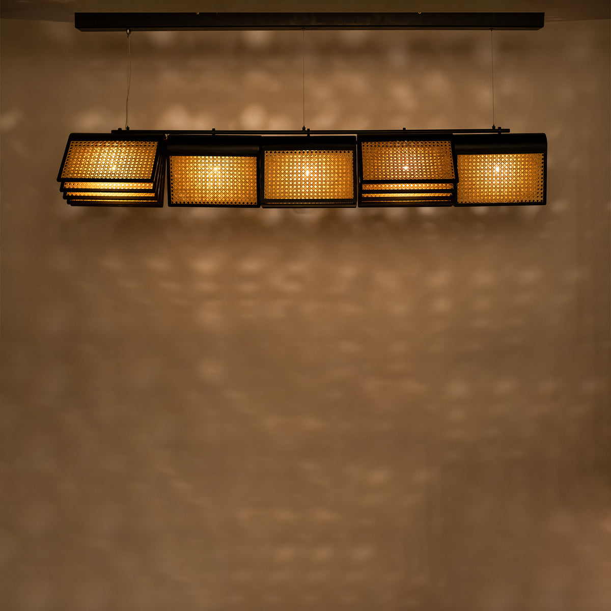 Reeding Suspension Lamp