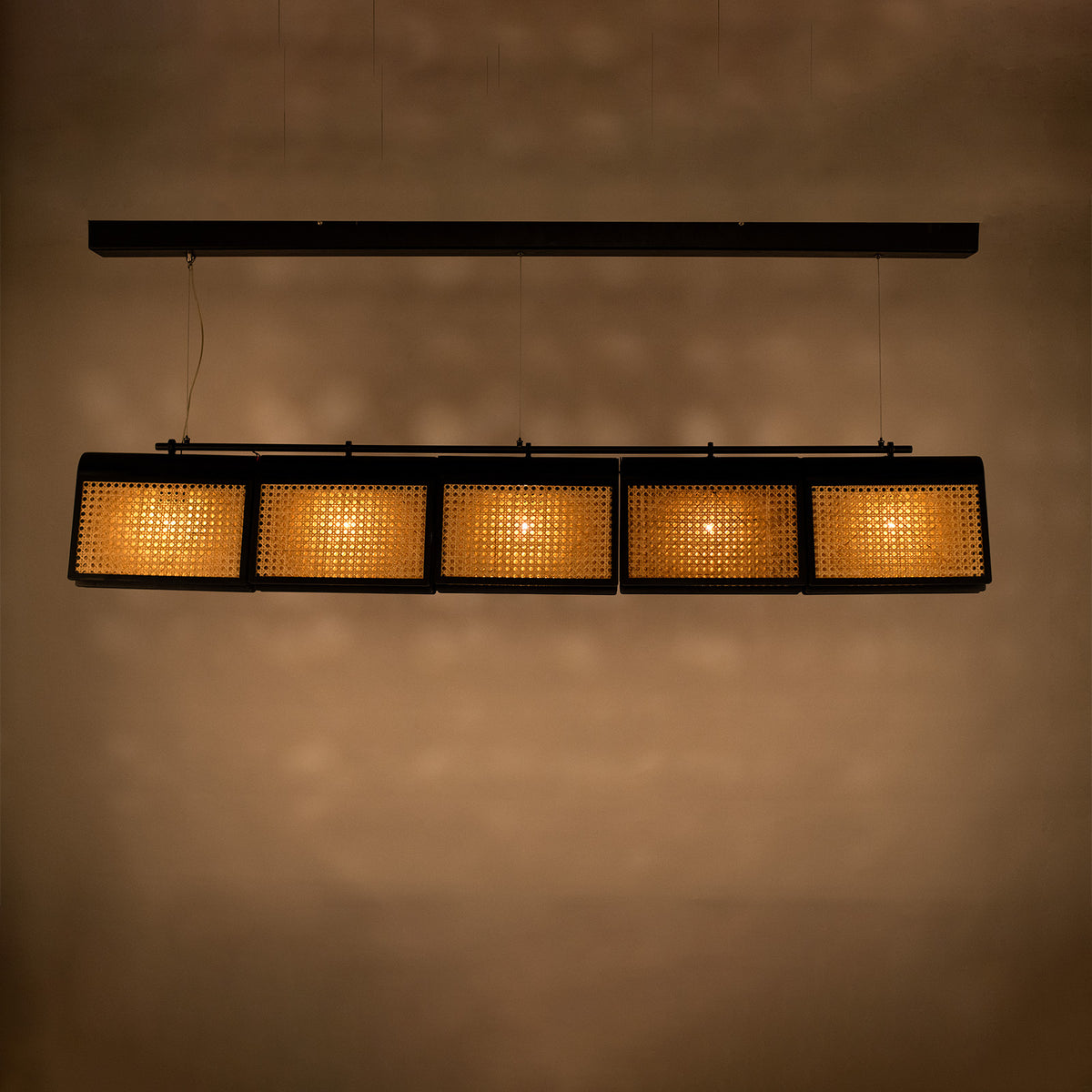 Reeding Suspension Lamp