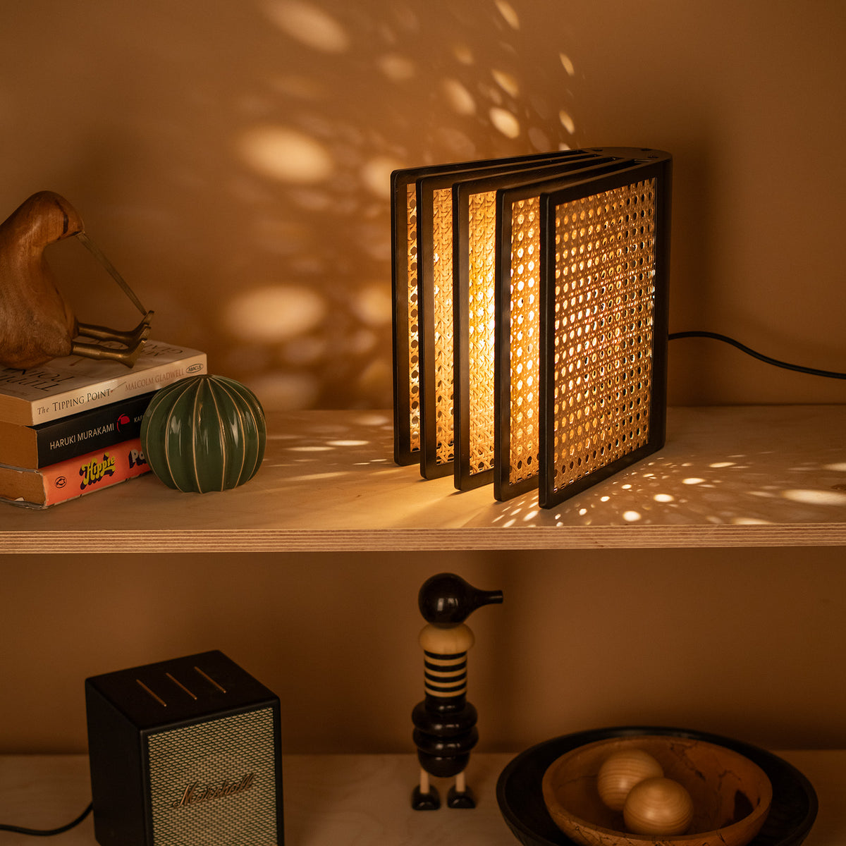 Reeding Table Lamp