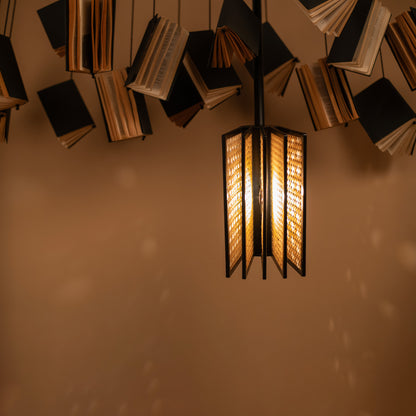 Reeding Pendant Light