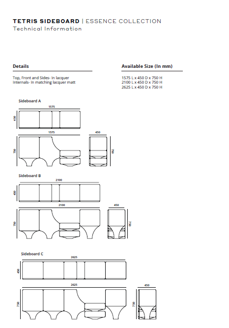 Tetris Sideboard