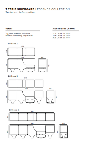 Tetris Sideboard